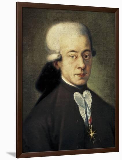 Mozart, Wolfgang Amadeus (1756-1791)-null-Framed Art Print