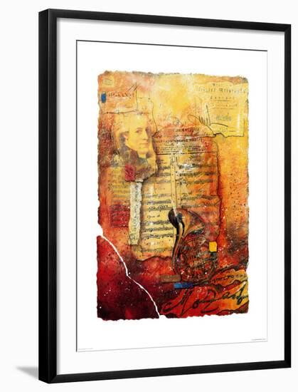 Mozart-P^ Klinge-Framed Art Print