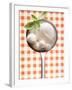 Mozzarella with Basil in Ladle-Marc O^ Finley-Framed Photographic Print