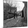 Mp Talking to Man Where Smuggling Operation Was Selling Stolen Us Military Tools, France, 1945-David Scherman-Mounted Photographic Print