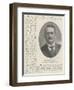 Mr a E Morgans, New Premier of Western Australia-null-Framed Giclee Print