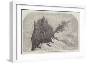 Mr Albert Smith's Ascent of Mont Blanc, the Grands Mulets-Samuel Read-Framed Giclee Print