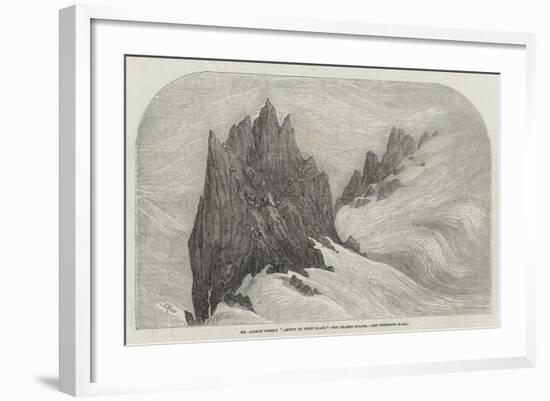 Mr Albert Smith's Ascent of Mont Blanc, the Grands Mulets-Samuel Read-Framed Giclee Print