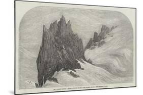 Mr Albert Smith's Ascent of Mont Blanc, the Grands Mulets-Samuel Read-Mounted Giclee Print