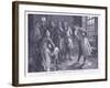 Mr Alexander's Levee in the Kings Bench Prison AD 1830-Henry Gillard Glindoni-Framed Giclee Print