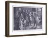 Mr Alexander's Levee in the Kings Bench Prison AD 1830-Henry Gillard Glindoni-Framed Giclee Print