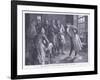 Mr Alexander's Levee in the Kings Bench Prison AD 1830-Henry Gillard Glindoni-Framed Giclee Print