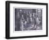 Mr Alexander's Levee in the Kings Bench Prison AD 1830-Henry Gillard Glindoni-Framed Giclee Print