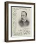 Mr Alfred Money-Wigram, New Mp for the Romford Division of Essex-null-Framed Giclee Print