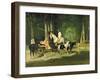 Mr. and Mrs. A Mosselman and their Two Daughters, 1848-Alfred Dedreux-Framed Giclee Print