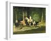 Mr. and Mrs. A Mosselman and their Two Daughters, 1848-Alfred Dedreux-Framed Giclee Print