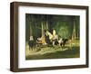 Mr. and Mrs. A Mosselman and their Two Daughters, 1848-Alfred Dedreux-Framed Giclee Print