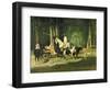 Mr. and Mrs. A Mosselman and their Two Daughters, 1848-Alfred Dedreux-Framed Giclee Print