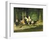 Mr. and Mrs. A Mosselman and their Two Daughters, 1848-Alfred Dedreux-Framed Giclee Print