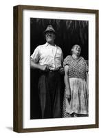 Mr. and Mrs. Andrew Lyman, Polish Tobacco Farmers-Jack Delano-Framed Art Print