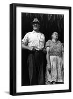 Mr. and Mrs. Andrew Lyman, Polish Tobacco Farmers-Jack Delano-Framed Art Print