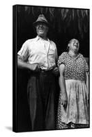 Mr. and Mrs. Andrew Lyman, Polish Tobacco Farmers-Jack Delano-Framed Stretched Canvas