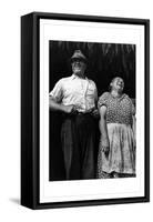 Mr. and Mrs. Andrew Lyman, Polish Tobacco Farmers-Jack Delano-Framed Stretched Canvas