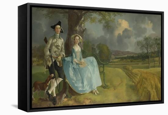 Mr and Mrs Andrews, 1750-Thomas Gainsborough-Framed Stretched Canvas