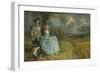 Mr and Mrs Andrews, 1750-Thomas Gainsborough-Framed Giclee Print