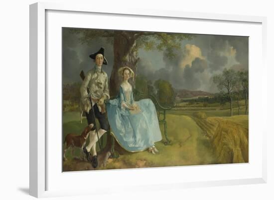 Mr and Mrs Andrews, 1750-Thomas Gainsborough-Framed Giclee Print