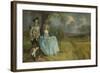 Mr and Mrs Andrews, 1750-Thomas Gainsborough-Framed Giclee Print