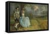 Mr and Mrs Andrews, 1750-Thomas Gainsborough-Framed Stretched Canvas