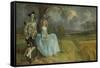 Mr and Mrs Andrews, 1750-Thomas Gainsborough-Framed Stretched Canvas