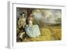 Mr and Mrs Andrews, about 1750-Thomas Gainsborough-Framed Giclee Print