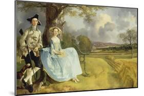 Mr and Mrs Andrews, about 1750-Thomas Gainsborough-Mounted Giclee Print