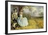 Mr and Mrs Andrews, about 1750-Thomas Gainsborough-Framed Giclee Print