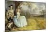 Mr and Mrs Andrews, about 1750-Thomas Gainsborough-Mounted Giclee Print