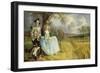 Mr and Mrs Andrews. About 1750-Thomas Gainsborough-Framed Giclee Print