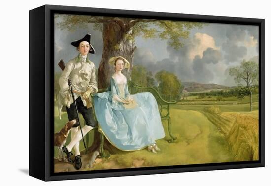 Mr. and Mrs. Andrews, circa 1748-9-Thomas Gainsborough-Framed Stretched Canvas