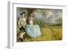 Mr. and Mrs. Andrews, circa 1748-9-Thomas Gainsborough-Framed Giclee Print