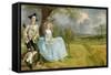 Mr. and Mrs. Andrews, circa 1748-9-Thomas Gainsborough-Framed Stretched Canvas