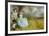 Mr. and Mrs. Andrews, circa 1748-9-Thomas Gainsborough-Framed Giclee Print