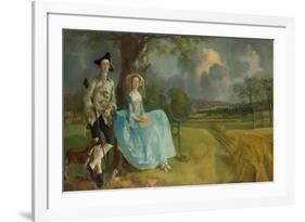 Mr And Mrs Andrews-Thomas Gainsborough-Framed Giclee Print