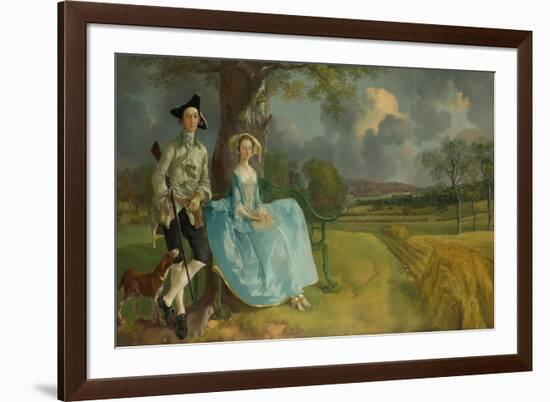 Mr And Mrs Andrews-Thomas Gainsborough-Framed Giclee Print