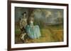 Mr And Mrs Andrews-Thomas Gainsborough-Framed Giclee Print