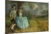 Mr And Mrs Andrews-Thomas Gainsborough-Mounted Giclee Print