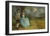 Mr And Mrs Andrews-Thomas Gainsborough-Framed Giclee Print