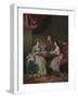 Mr and Mrs Dalton and their Niece Mary De Heulle-Johan Zoffany-Framed Giclee Print