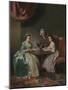 Mr and Mrs Dalton and their Niece Mary De Heulle-Johan Zoffany-Mounted Giclee Print