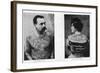 Mr and Mrs Frank Burgh Demonstrate the Art of Tattooing in Usa, 1893-null-Framed Giclee Print