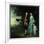 Mr. and Mrs. George Byam and Their Eldest Daughter, Selina, circa 1764-Thomas Gainsborough-Framed Giclee Print