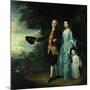 Mr. and Mrs. George Byam and Their Eldest Daughter, Selina, circa 1764-Thomas Gainsborough-Mounted Giclee Print