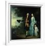 Mr. and Mrs. George Byam and Their Eldest Daughter, Selina, circa 1764-Thomas Gainsborough-Framed Giclee Print