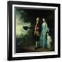 Mr. and Mrs. George Byam and Their Eldest Daughter, Selina, circa 1764-Thomas Gainsborough-Framed Giclee Print