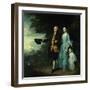 Mr. and Mrs. George Byam and Their Eldest Daughter, Selina, circa 1764-Thomas Gainsborough-Framed Giclee Print